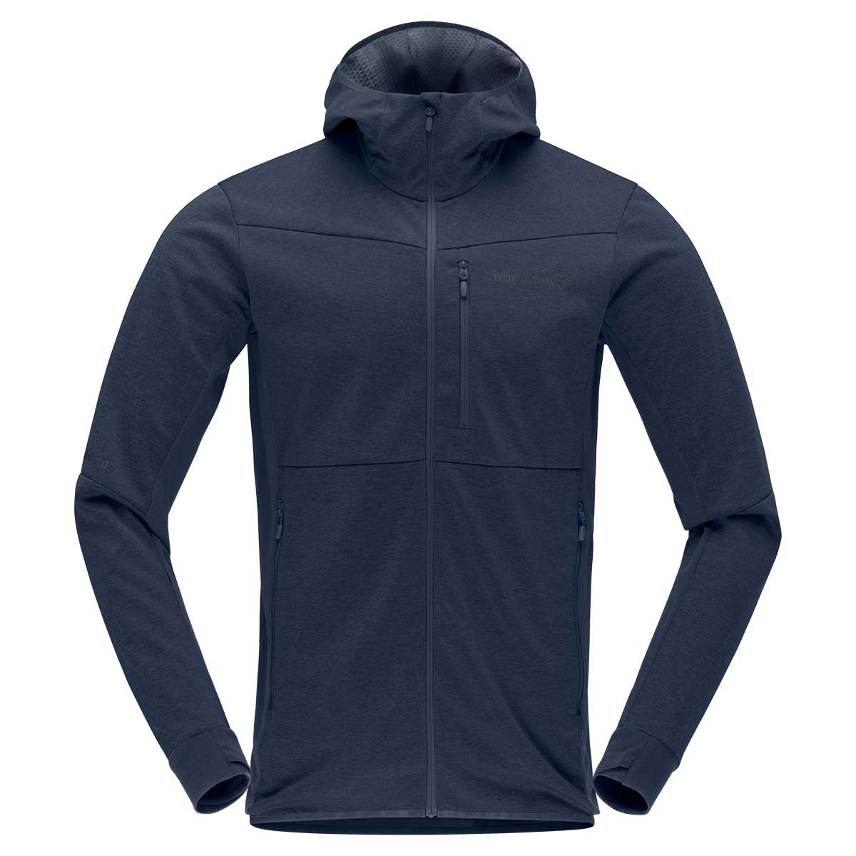 Norrona Falketind Warm 2 Octa Hooded Jacket Men's in Indigo Night